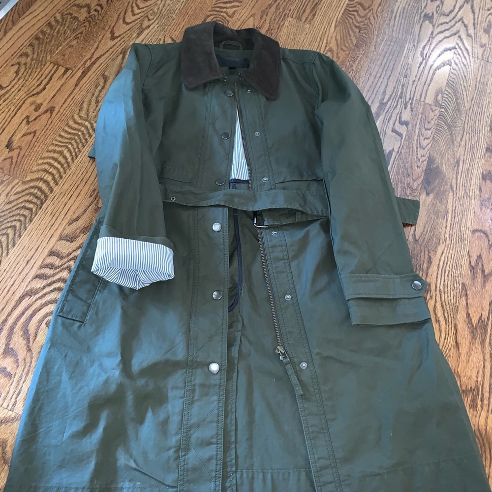 J. Crew Moss Green Fielding Jacket